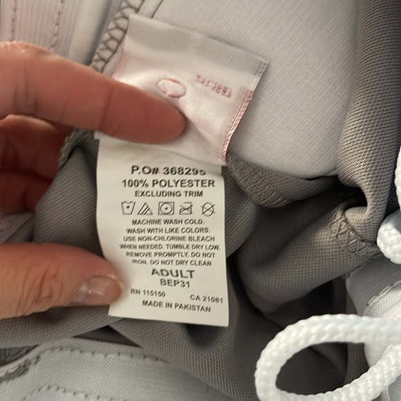 NWT Rawlings Men’s baseball pants grey - Picture 8 of 8